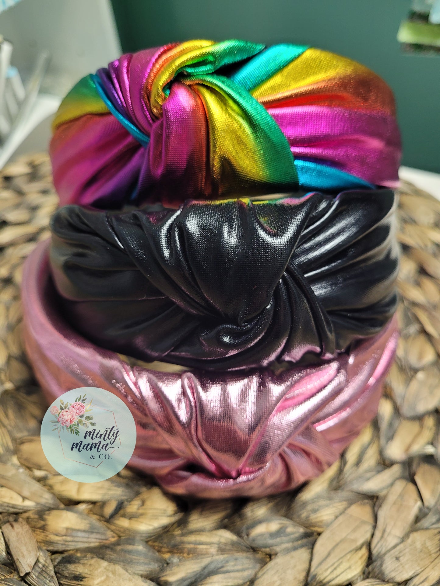 RTS:: Top Knot Pleather Headband