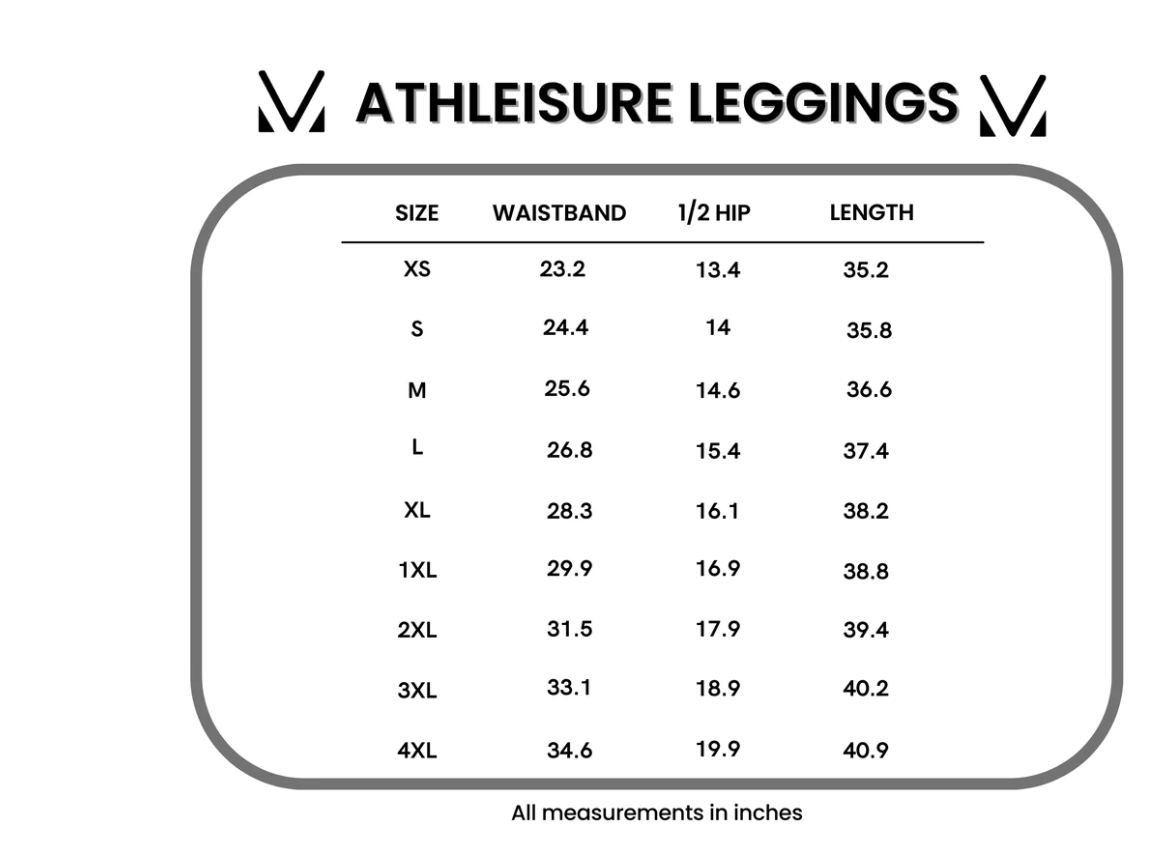 RTS:: **SALE**Athleisure Leggings:: Black Microfloral