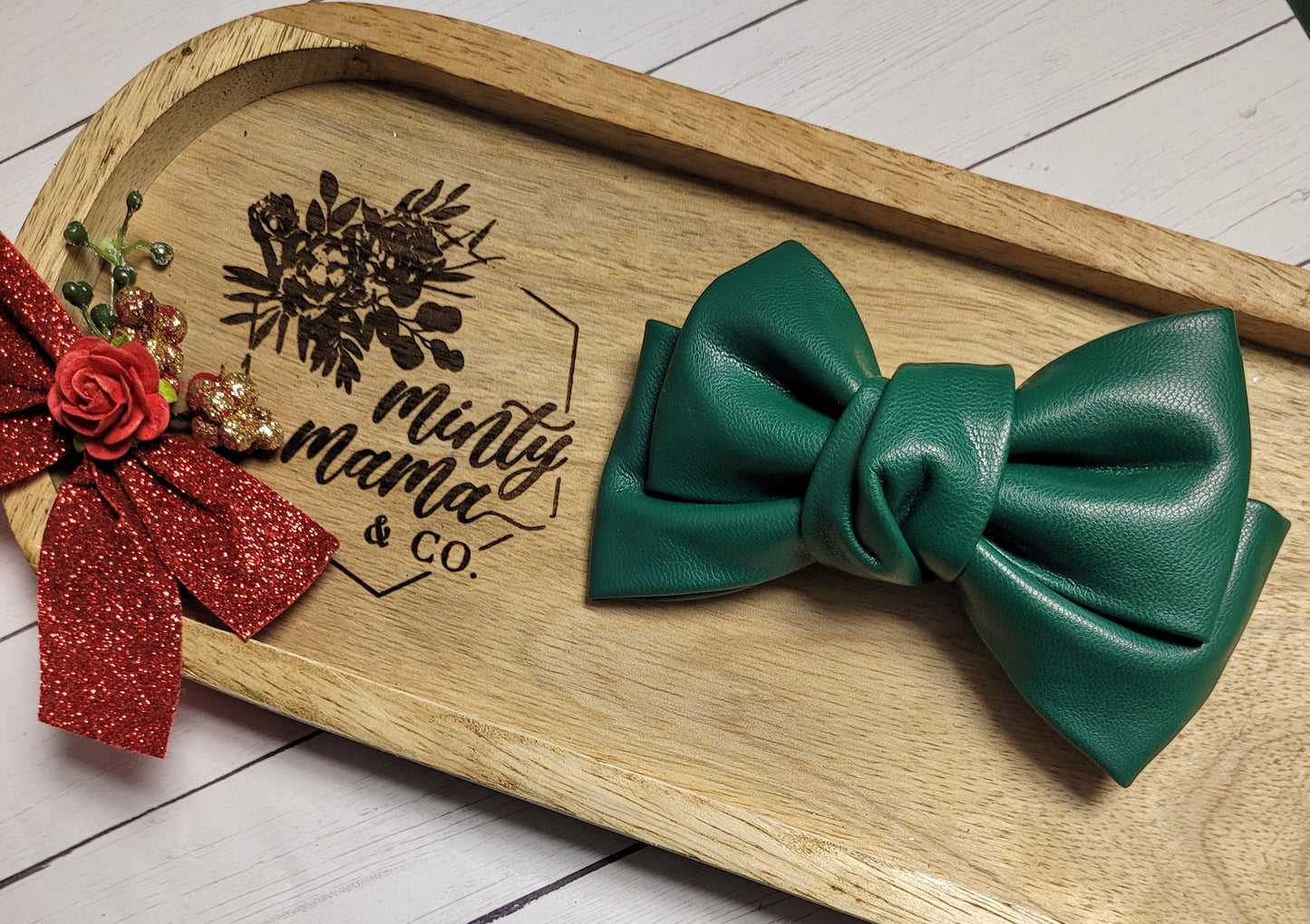 RTS:: Faux Leather Clips