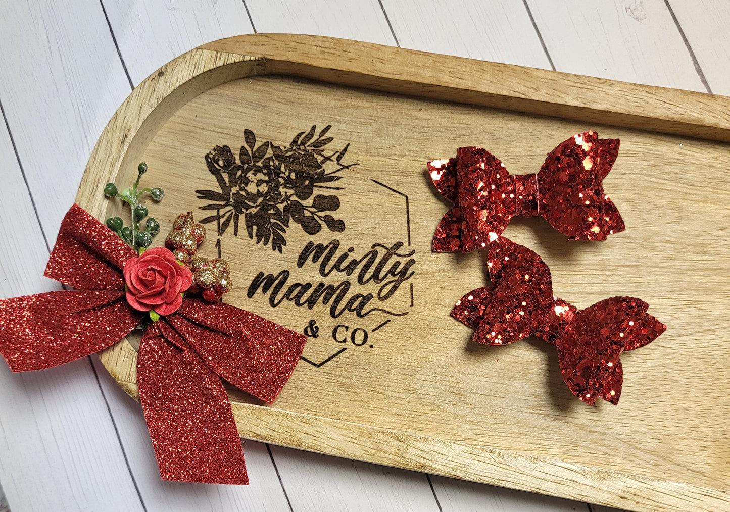 Itty Bitty:: Red Sparkle