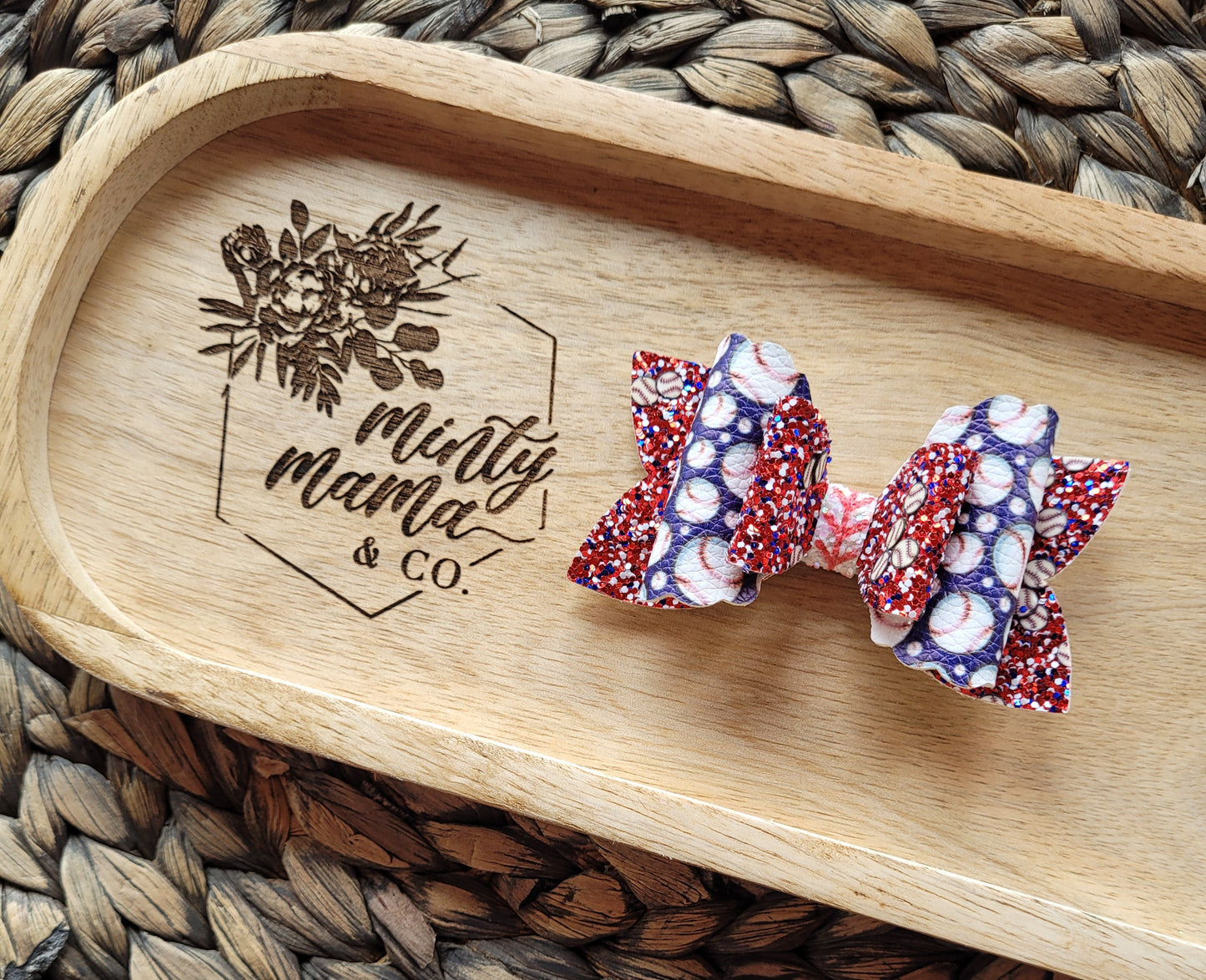 Snap Clips:: Sparkle Baseball