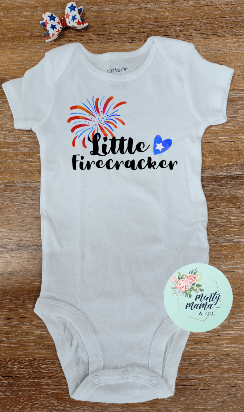 INFANT Bodysuit:: Little Firecracker