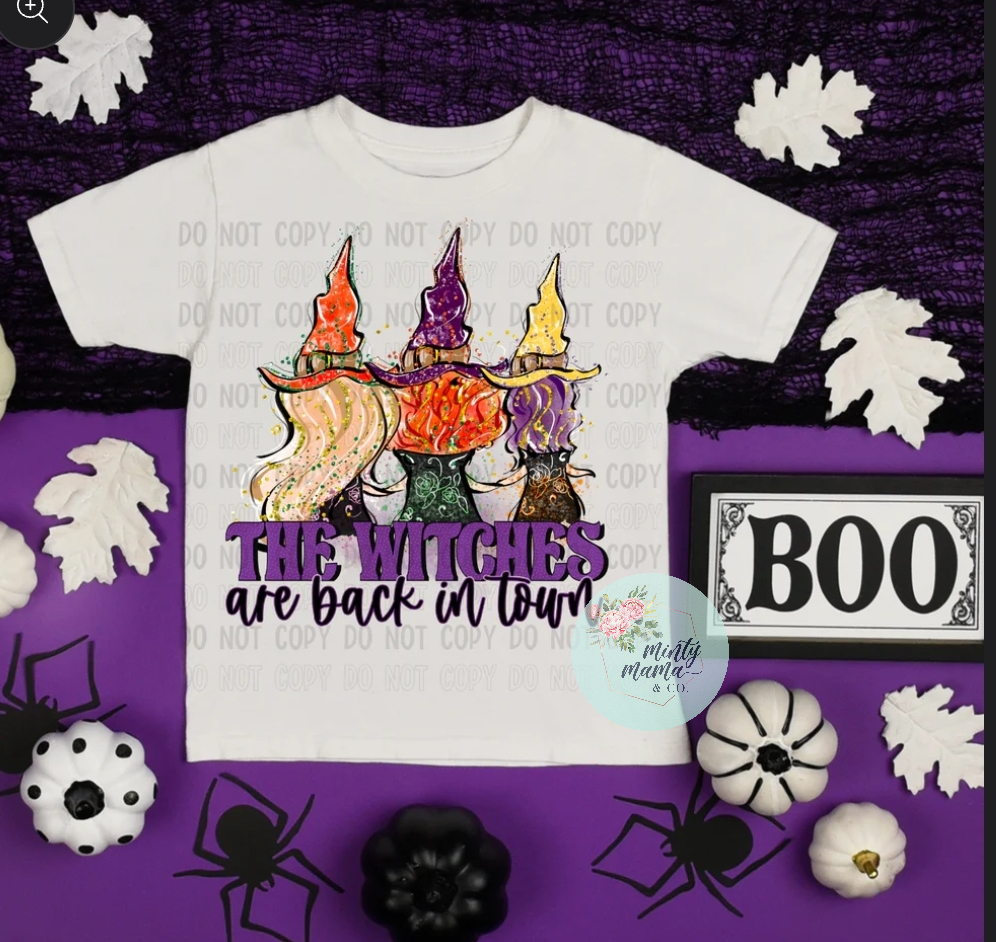 TODDLER/Youth Tee:: Witches Are Back