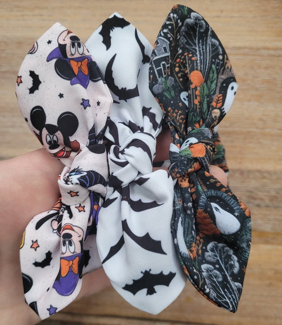 RTS:: Halloween Top Knot Scrunchies