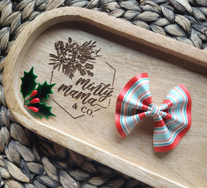 Pinch Fan:: Christmas Candy Stripes