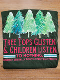 RTS:: XL TEE- Green: Tree Tops