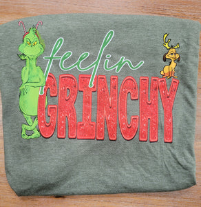 RTS:: 2XL TEE- Feelin' Grinchy