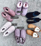 PREBOOK:: Faux Fur & Suede KIDS Shorties (5-6weeks)