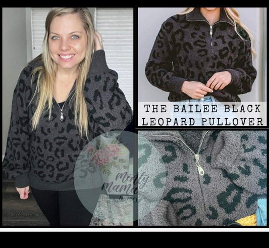 RTS- Adult Bailee Fleece:: Leopard