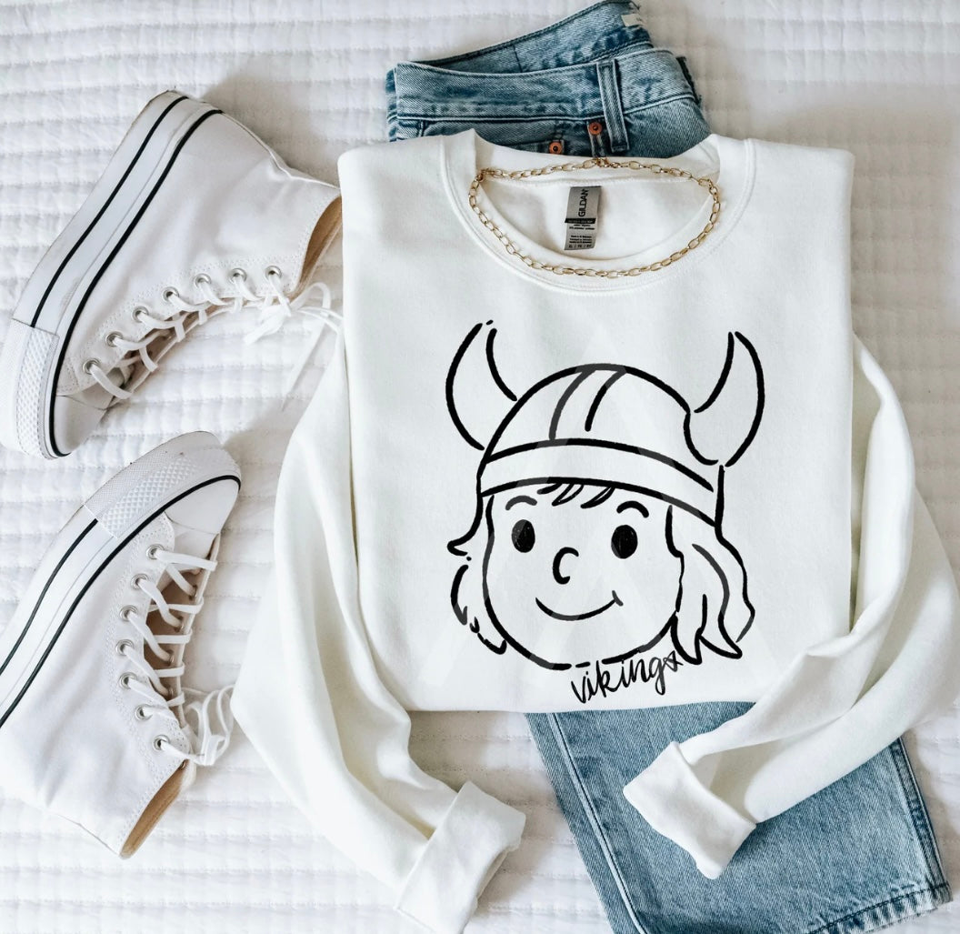 Adult TEE:: Cutesy Vikes