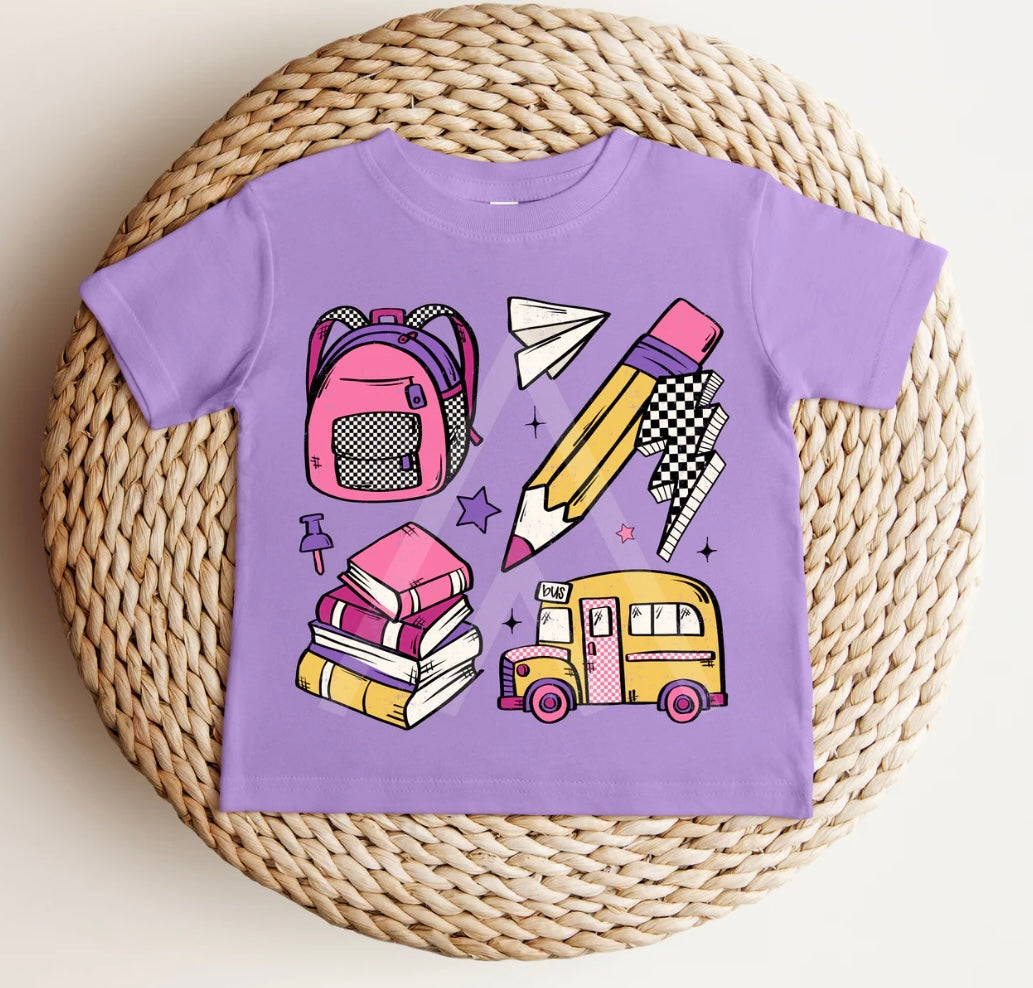 TODDLER/Youth Tee:: Back to School Collection