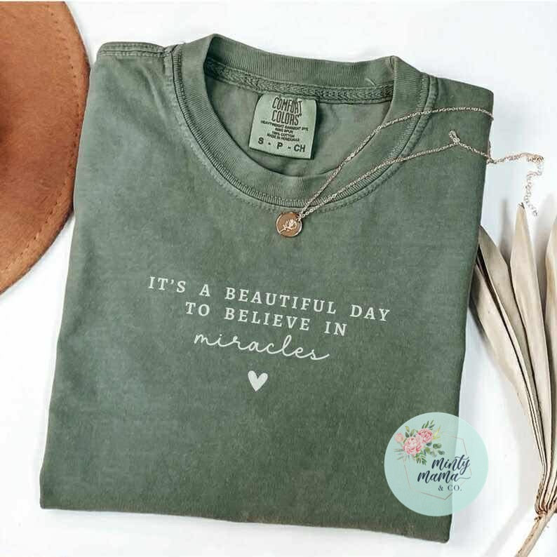 PREBOOK:: ADULT TEE- Miracles (10-15 biz days)