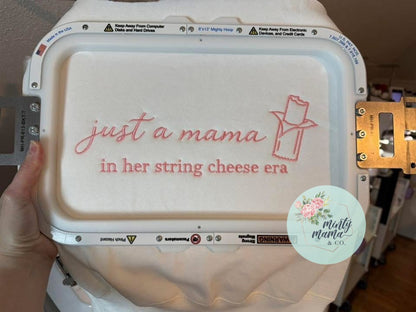 PREBOOK Adult CREWNECK SALE-Embroidered String Cheese Era (3ish weeks)