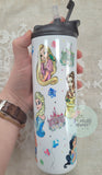 20oz 2in1 Water Bottle:: Princess