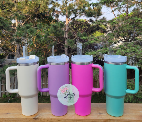 RTS:: Solid Color 2.0 40oz. Travel Tumbler