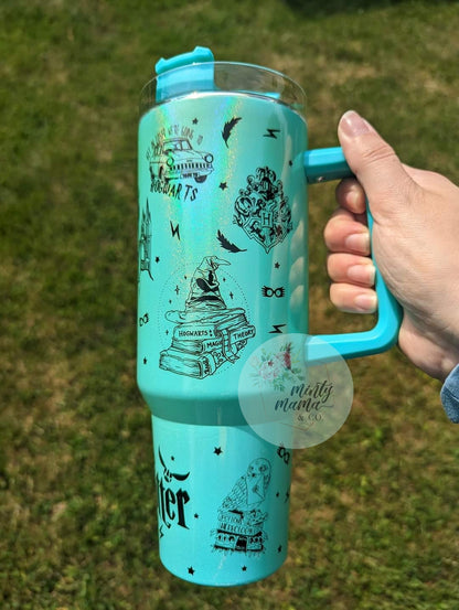 40 oz. Metal Tumbler:: HP