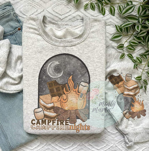 Adult Sweatshirt:: Campfire Nights