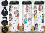 20oz 2in1 Water Bottle:: Princess