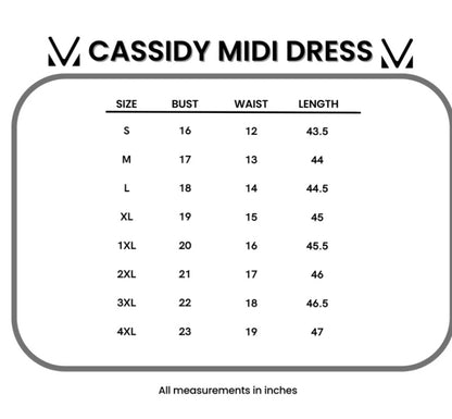 *SALE* : Cassidy Midi Dress:: Navy Floral