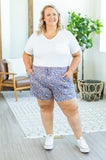 Jamie Shorts:: **SALE**Periwinkle Floral