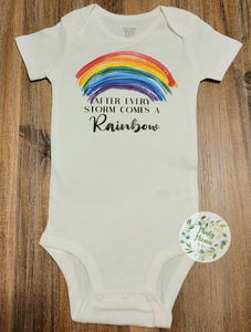 INFANT Bodysuit:: Rainbow After The Storm