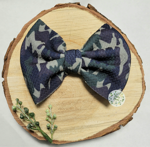 Fabric Bow:: Camo