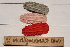 Snap Clips:: Vintage Lace 3-Pack