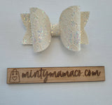 Sweetie:: White Glitter Lace