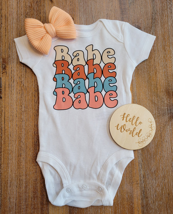 INFANT Bodysuit:: Babe