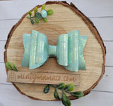 Earring Studs:: Vintage Mint Shimmer