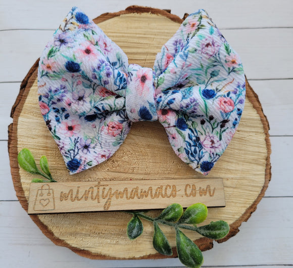 Fabric Bow:: Wildflower