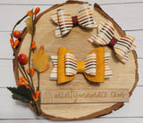 Sweetie:: Mustard Fall Stripes