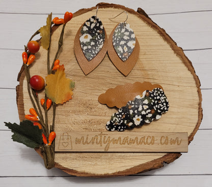 Dangle Earrings:: Fall Floral Vibes