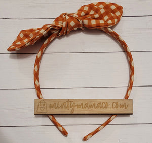 RTS:: Top Knot Pumpkin Fall Headbands