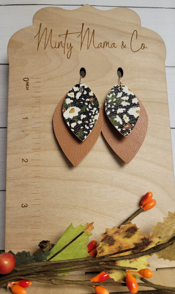 Dangle Earrings:: Fall Floral Vibes