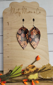 Dangle Earrings:: Pinch Fall Floral