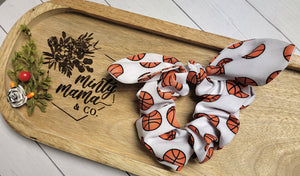 RTS:: Basketball Top Knot Scrunchie