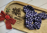 RTS:: Christmas/Winter Themed Scrunchies