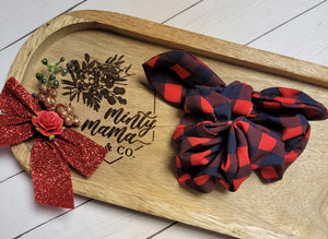 RTS:: Christmas/Winter Themed Scrunchies