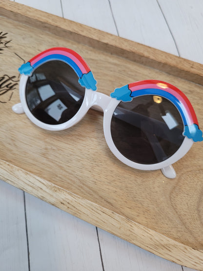 RTS:: Rainbow White Sunnies