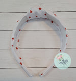 RTS:: Top Knot Delicate Hearts Headband