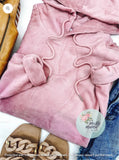 *SALE* Corded Hoodie:: Pink Taffy