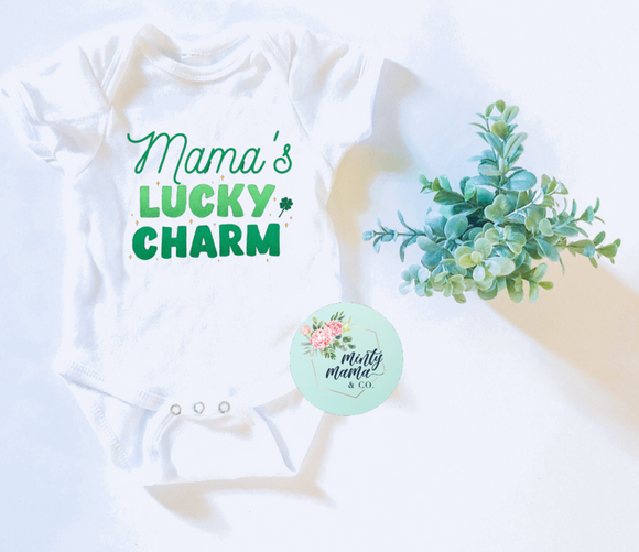 INFANT Bodysuit:: Mama's Lucky Charm