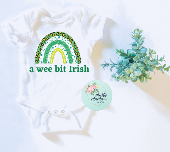 INFANT Bodysuit:: Wee Bit Irish