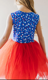 RTS:: Tank Tutu Twirl Dress:: Freedom Stars