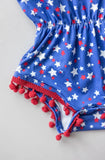 *SALE* RTS:: Pom Pom Romper:: All The Stars