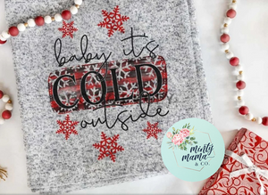 Sweater Fleece Blanket:: Baby It's Cold Outside