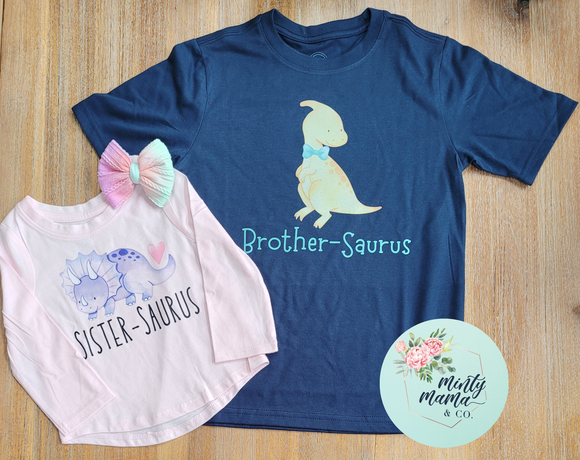 TODDLER/Youth Tee:: Brother-Saurus