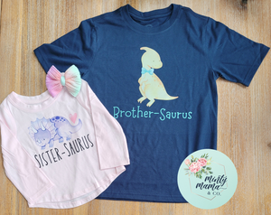 INFANT Bodysuit:: Brothersaurus