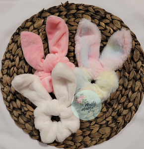 RTS:: Velvet Bunny Scrunchies